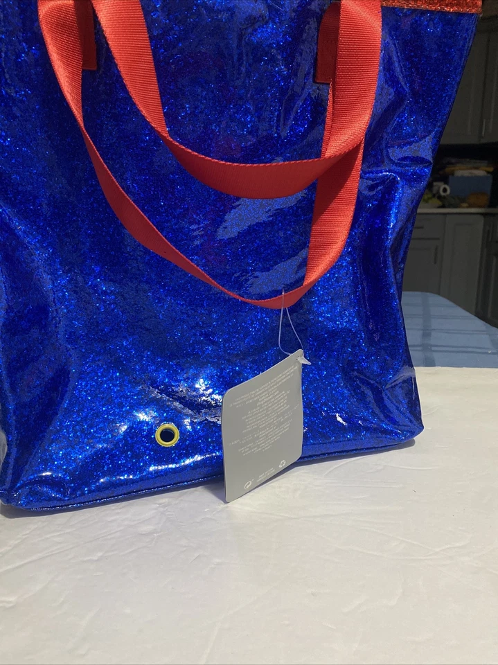 Disney Store Princesa Blancanieves Natación/Playa Bolso de Mano Accesorio Nuevo con Etiquetas Azul Foto 2 de 3