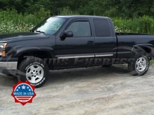 1999-2006 Chevy Silverado/Sierra 4Dr Extended Cab Flat Body Side Molding 1.5"