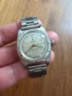 Restored Vintage Rolex Oyster Perpetual Bubbleback ref 3372 from 1940s