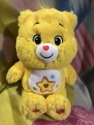 NWOT 14'' UNLOCK THE MAGIC COLOUR YOUR WORLD SUPERSTAR STAR PLUSH CARE BEAR TOY