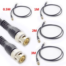 0.5/1/2/3M BNC Male To Male Adapter Cable wire video Connector for CCTV Camera