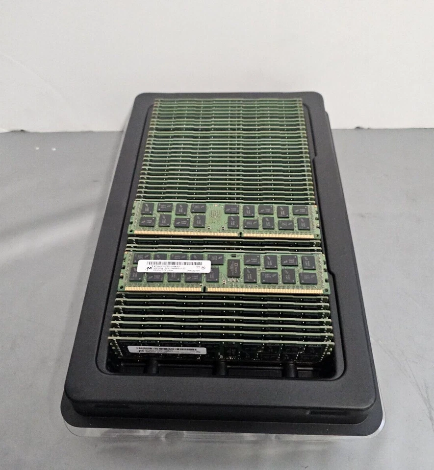 Lot of 50 MICRON 8GB 2RX4 PC3L-10600R Server MT36KSF1G72PZ-1G4M1FF - Image 2 of 4