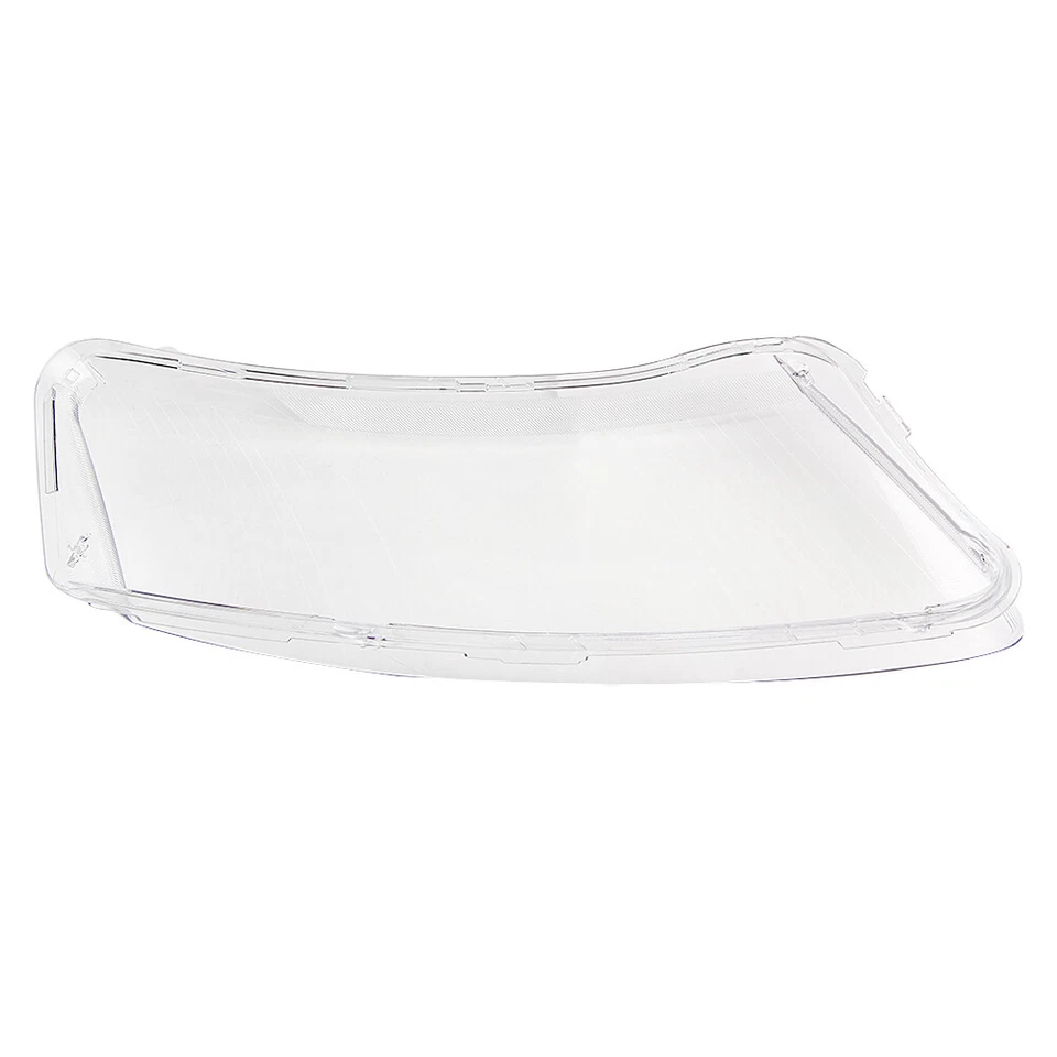 Pair Right + Left Clear Headlight Lens Lampshade Cover For Audi A6 C6 2006-2011 - Image 3 of 4