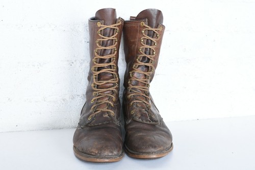 Work Logger Kiltie Boots 10W | eBay