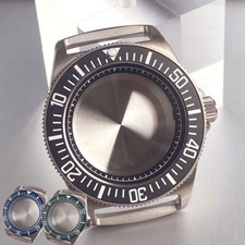 42mm Tactical Frog Dive Titanium Watch Case Sapphire 200M Waterproof Fit NH35