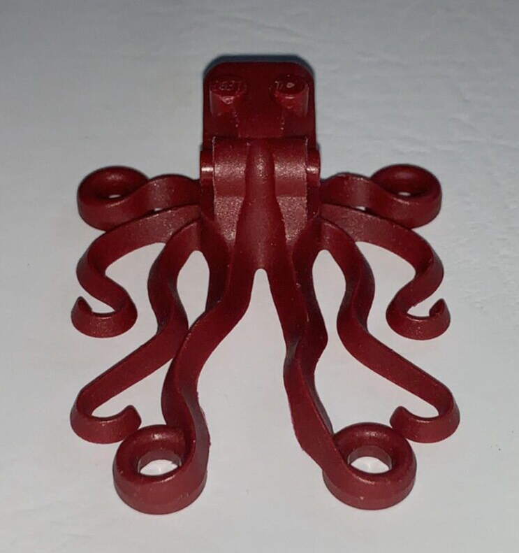 LEGO Octopus Dark Red 6086 / Set 60167 60095 60165 6240 | eBay