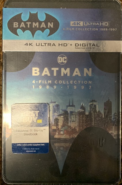 Batman 4k Film Collection Steelbook