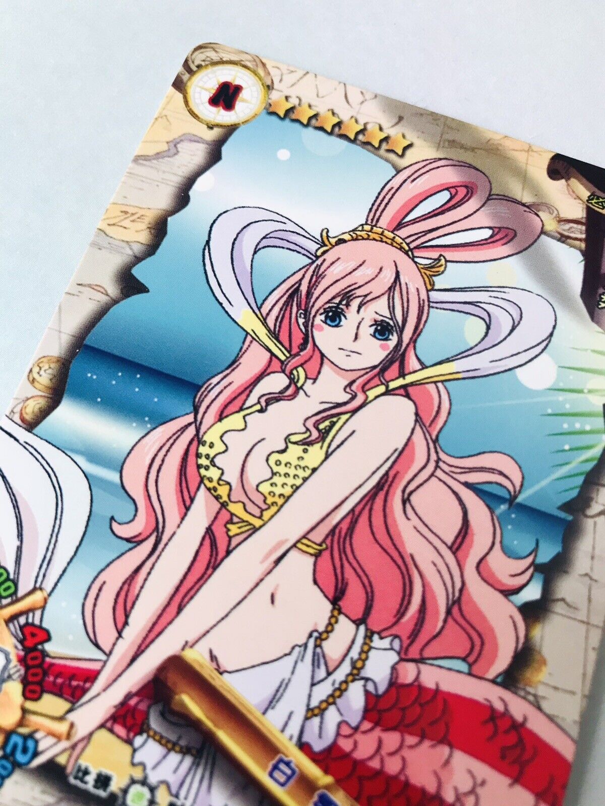 Anime One Piece Mermaid Princess Shirahoshi Fish Man Mint Trading Card CCG  TCG