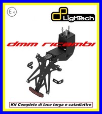 Portatarga LighTech APRILIA DORSODURO 900 2017 2018 supporto con luce targa led