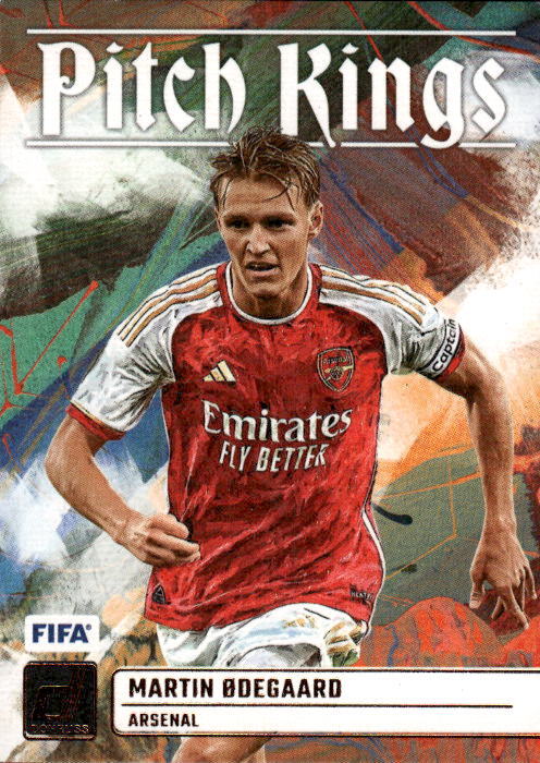 2023-24 Donruss Martin Odegaard #5 Pitch Kings Arsenal FC 11R | eBay