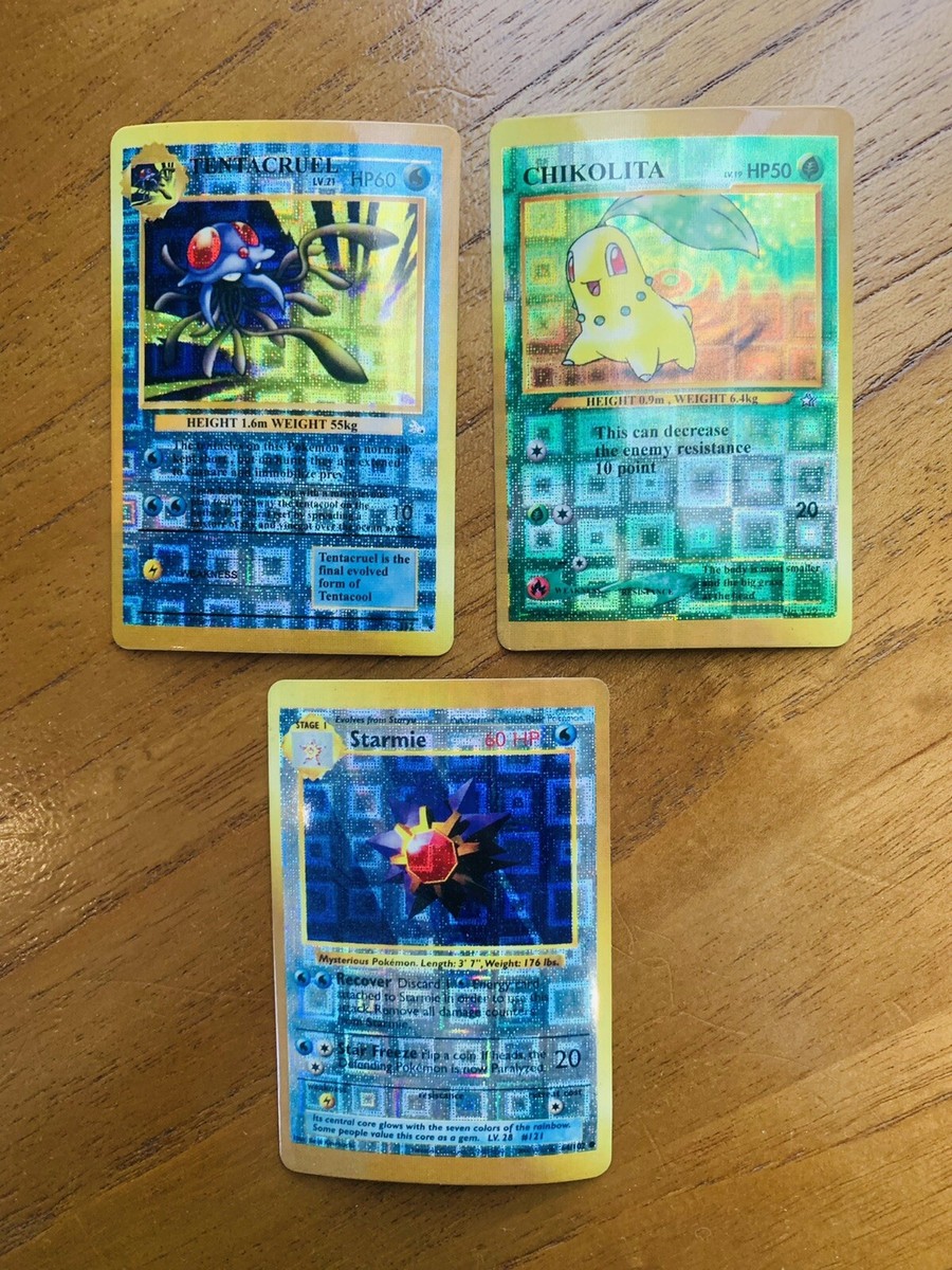 Vintage Pokemon Vending Machine Bootleg Shiny Sticker Card Bundle. NM+ Vintage Pokemon Vending Machine Bootleg Shiny Sticker Card Bundle. NM+