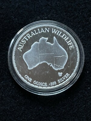 2000 Australian Wildlife Koala 1 Ounce .999 Silver Round #KSR20 | eBay