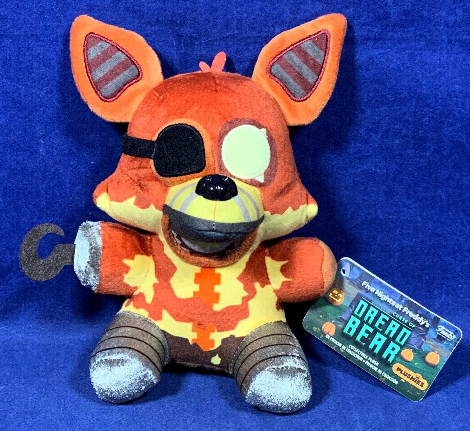 FNAF 4 Nightmare Foxy Plush 6. Display model only. No tags