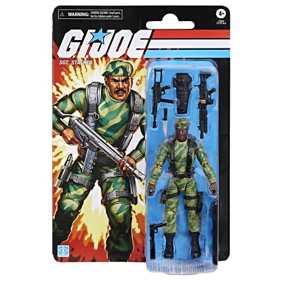 G.I. Joe Classified Series Retro Card Sgt. Stalker 6-Inch Figure