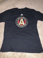 Adidas Atlanta United FC Creator Tee Youth Large Black L LARGE 14 16 Climate
