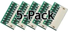 TCS 1374 9 Pin JST Female Socket  5 PCS  NEW  Train Control Systems