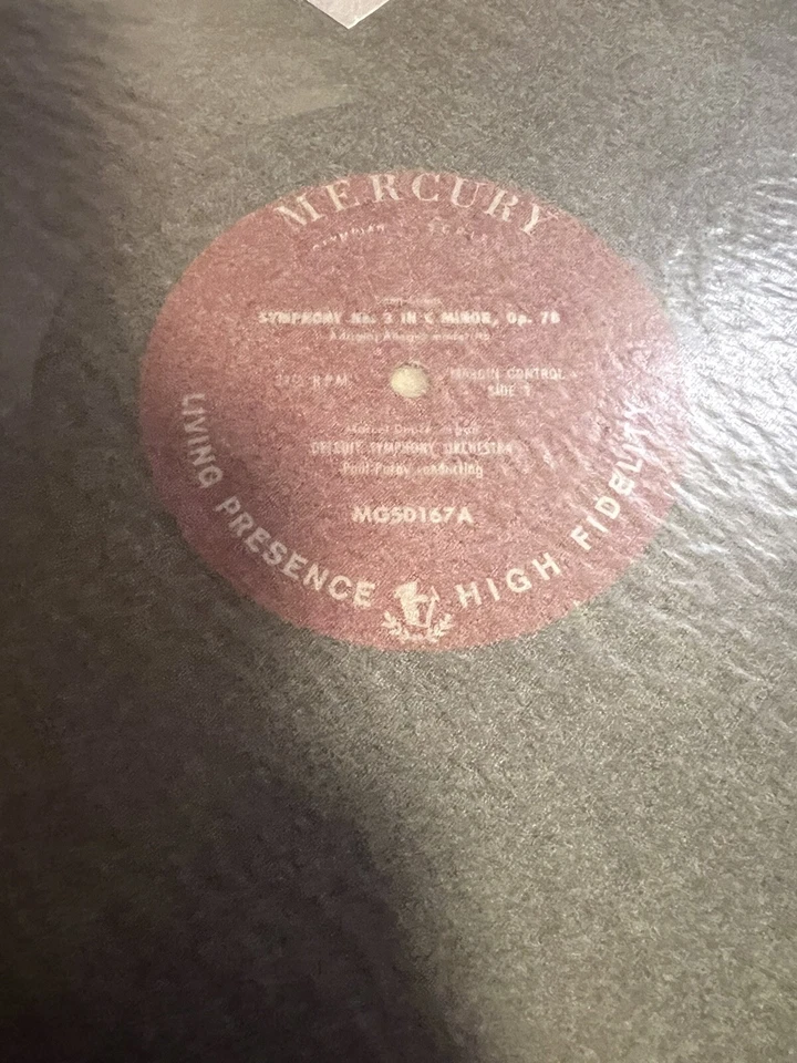 PAUL PARAY MARCEL DUPRE SAINT-SAENS LPSYM.3 MG 50167 67 Yr Old Mono TAS SHRINK Foto 4 de 4