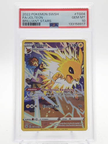 Jolteon graded PSA 10 for sale on eBay