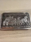 1 oz Stagecoach Divisible Silver Bar