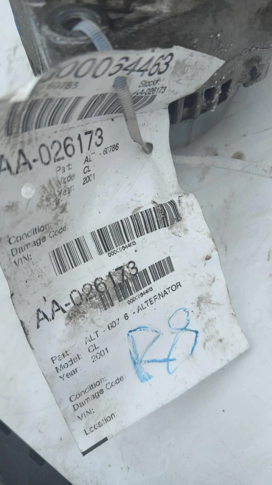 2001 2002 2003 Acura ACURA CL Alternator - Image 3 of 4