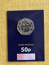 2019 Wallace and Gromit 50p Coin Certified Brilliant Uncirculated Change Checker
