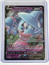 Hatterene V SWSH055 - Pokemon Sword & Shield Black Star Promo Card