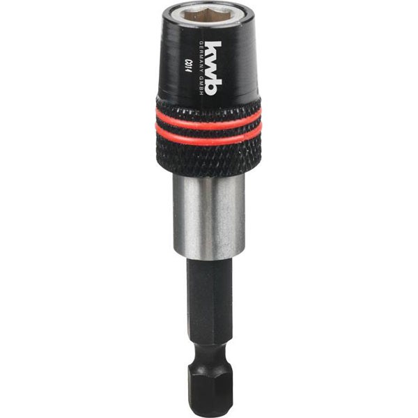 kwb Quick change Bit holder 1/4"" Hex ISO 1173 magnet 1-hand use