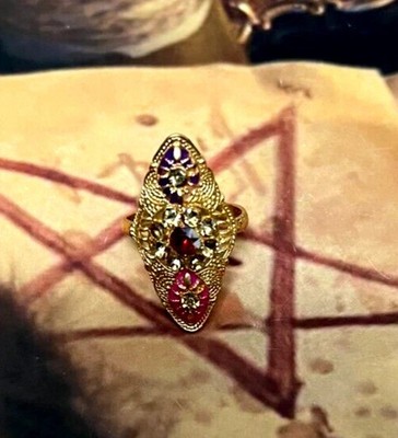 Trillionare Maker Vintage Magic Ring Wealth Attraction Casion Lottery Luck++++