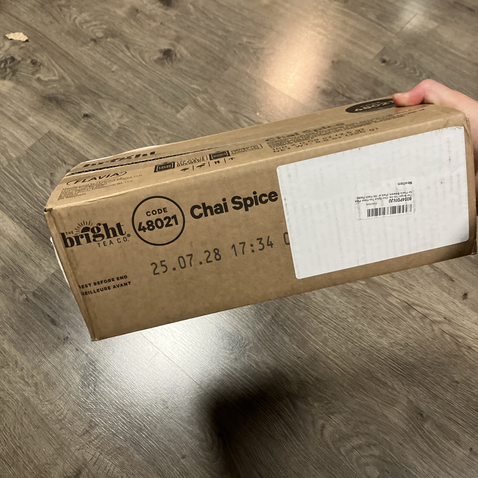 100x THE BRIGHT TEA CO. Chai Spice FLAVIA Freshpacks MDRB501