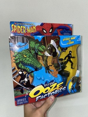 Ooze Oscorp Factories Lizard The Spectacular Spider-man Hasbro 2009 SEALED