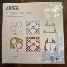 Creative Memories Croptoberfest 2020 Laser Paper Pack 12x12 NEW Sealed 659122