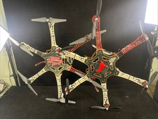 Lot Of 2 DJI Flame Wheel F550 Drones, No Electronics Besides Motors And Esc READ