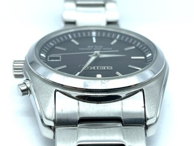 Seiko Solar Men's Black Watch - SBTM159 for sale online | eBay