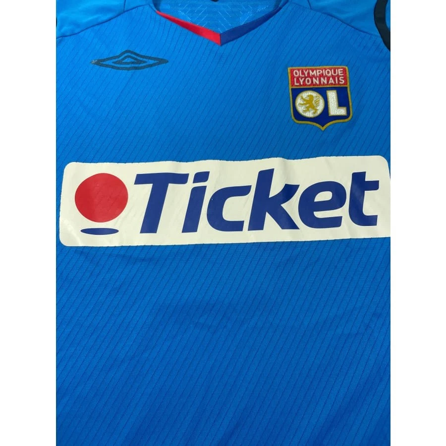 Maillot football vintage Olympique Lyonnais #8 Juninho extérieur saison 2008-200 - Photo 4/4