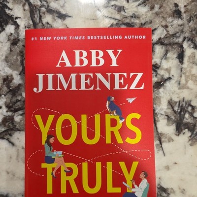 Abby Jimenez Yours Truly Paperback Fiction Novel for Young Adults