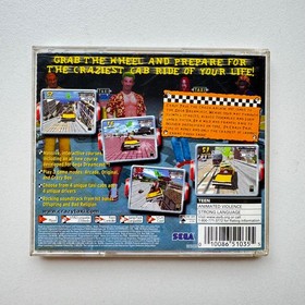 Sega Dreamcast Crazy Taxi Game with Manual [Tested and Works] Sega, 1999
