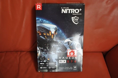 Grafikkarte Radeon Sapphire NITRO RX 570 8GB DDR5 - in OVP / neuwertig