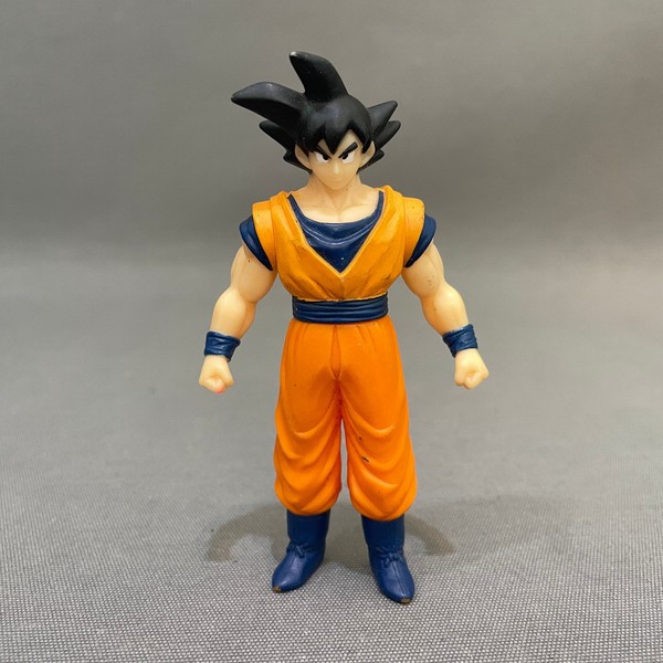 DRAGON BALL Z | Son Goku | BANDAI 2008 4" | Semi-articulated figure | Sofubi