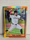 2025 Topps Chrome Update Paul Skenes 1990 35th Anniversary Insert Card-90CB-13