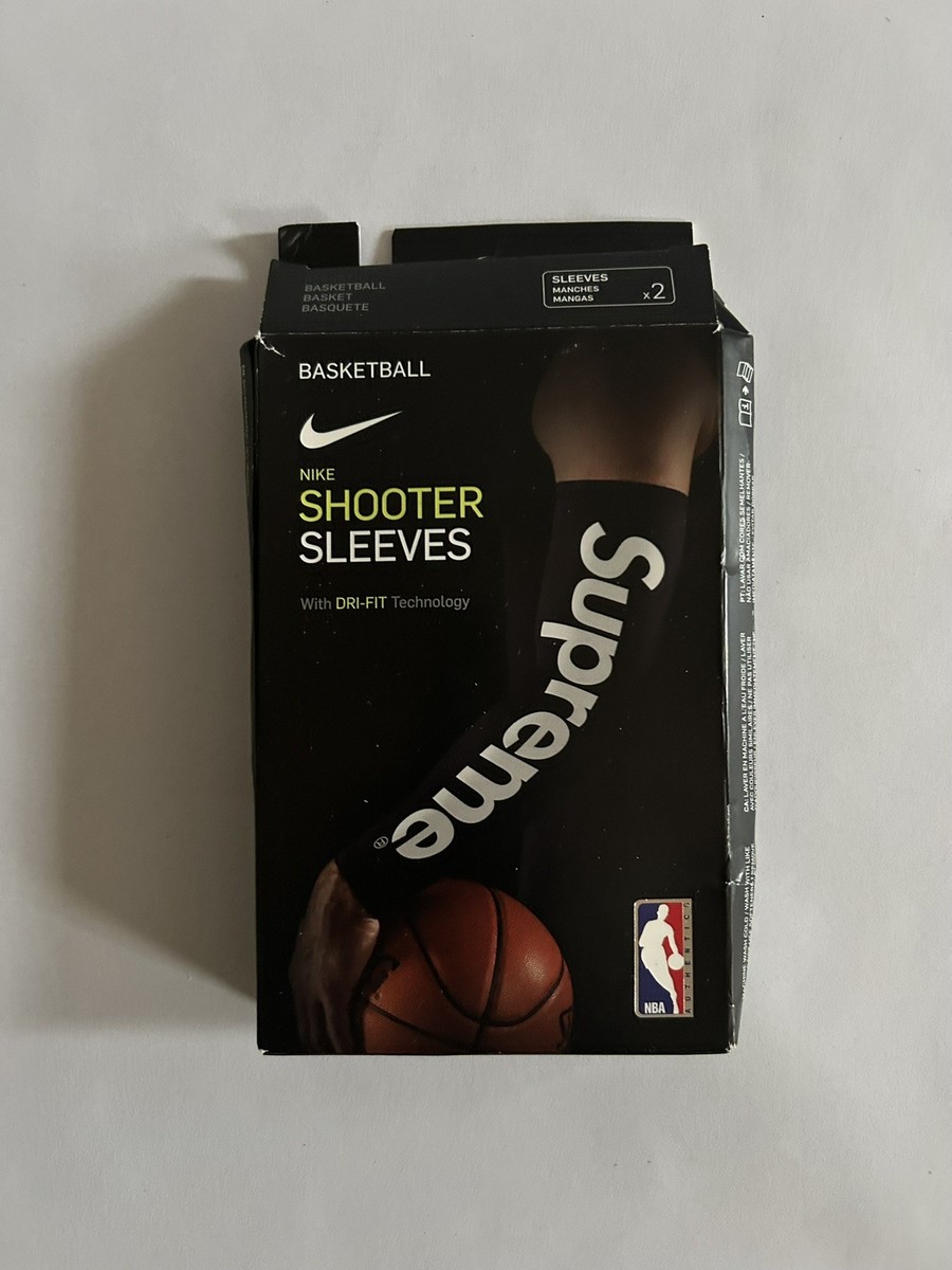 Supreme/Nike®/NBA Shooting Sleeve (2 Pack) Black | eBay Supreme/Nike®/NBA Shooting Sleeve (2 Pack) Black | eBay