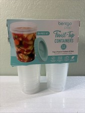 Prep - 20 Piece 32 oz Leak-Proof Deli Containers with Lids Food Storage