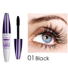 Mascara 5 D volume Cils Extreme Waterproof Collagen Noir MaxFine