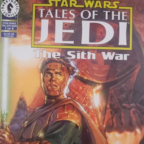 Star Wars Tales of the Jedi The Sith War 1 2 3 4 5 6 Dark Horse Comics