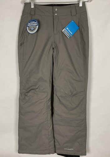 Columbia NWT Womens Arctic Trip Ski Snow Pants XS Short Gray Waterproof New