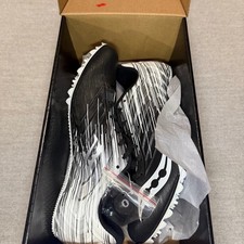 Saucony Spitfire 5 Mens Track Spikes Shoes Black White Size 8 S29055100