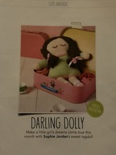 Knitting Pattern Sleeping Rag Doll Toy