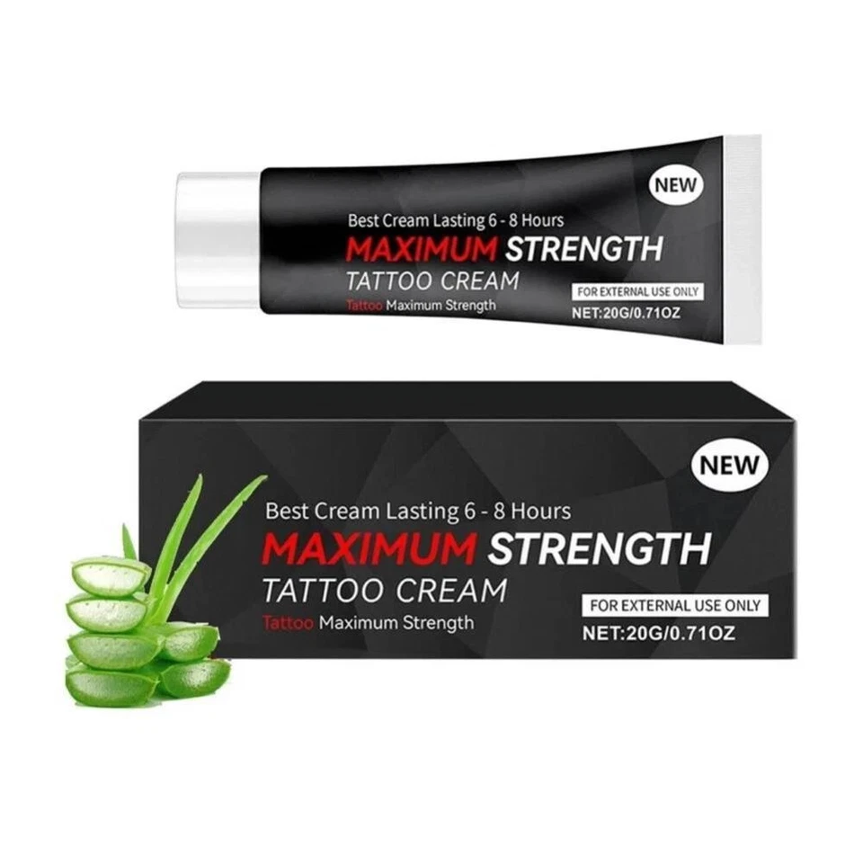 Tattoo Numibing Cream Gel 20 Grams- Up to 6 Hours Extra Strength for Tattoos AU - image 2 of 4