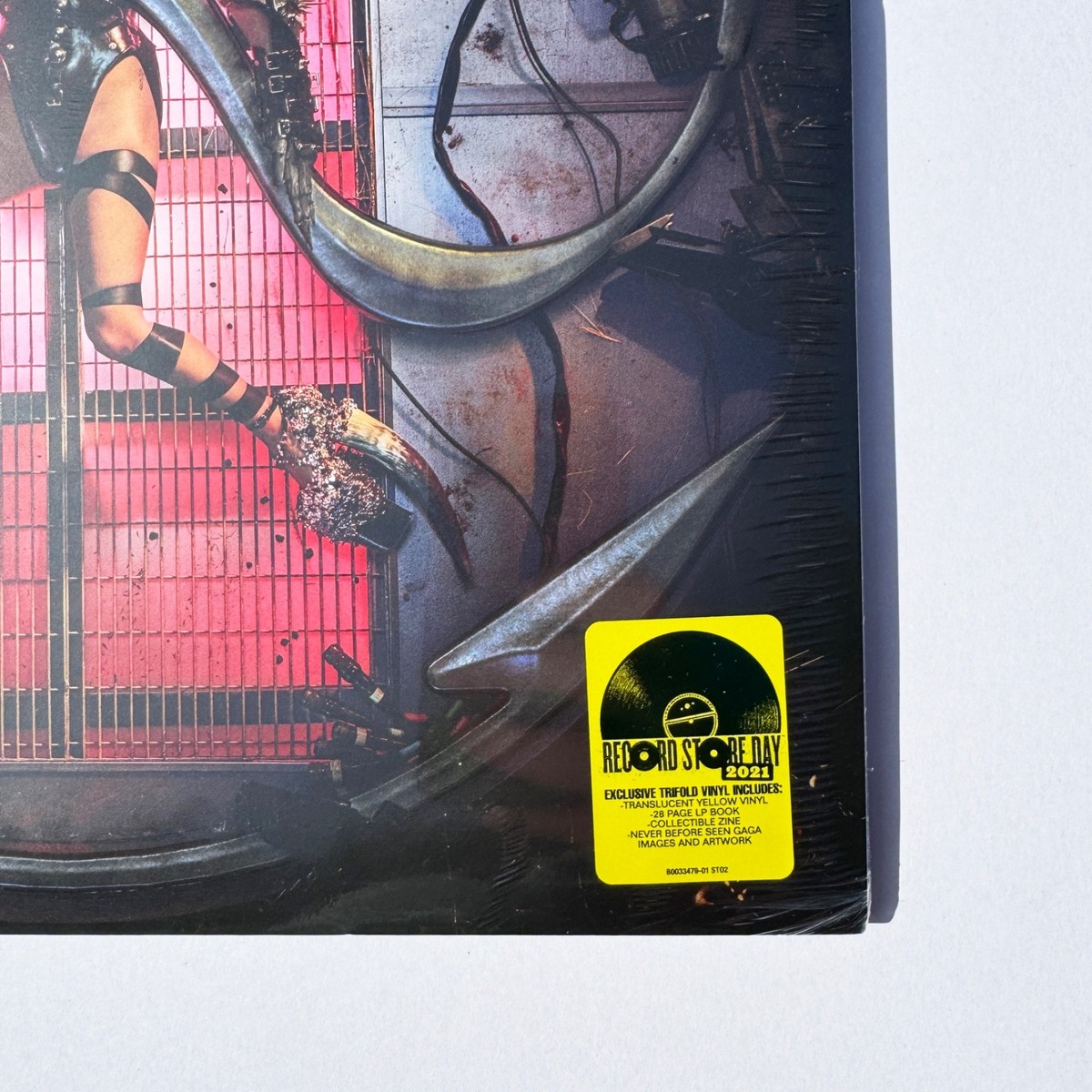 Lady - Gaga Vinyl Chromatica Yellow YELLOW LADY GAGA RSD VINYL LP