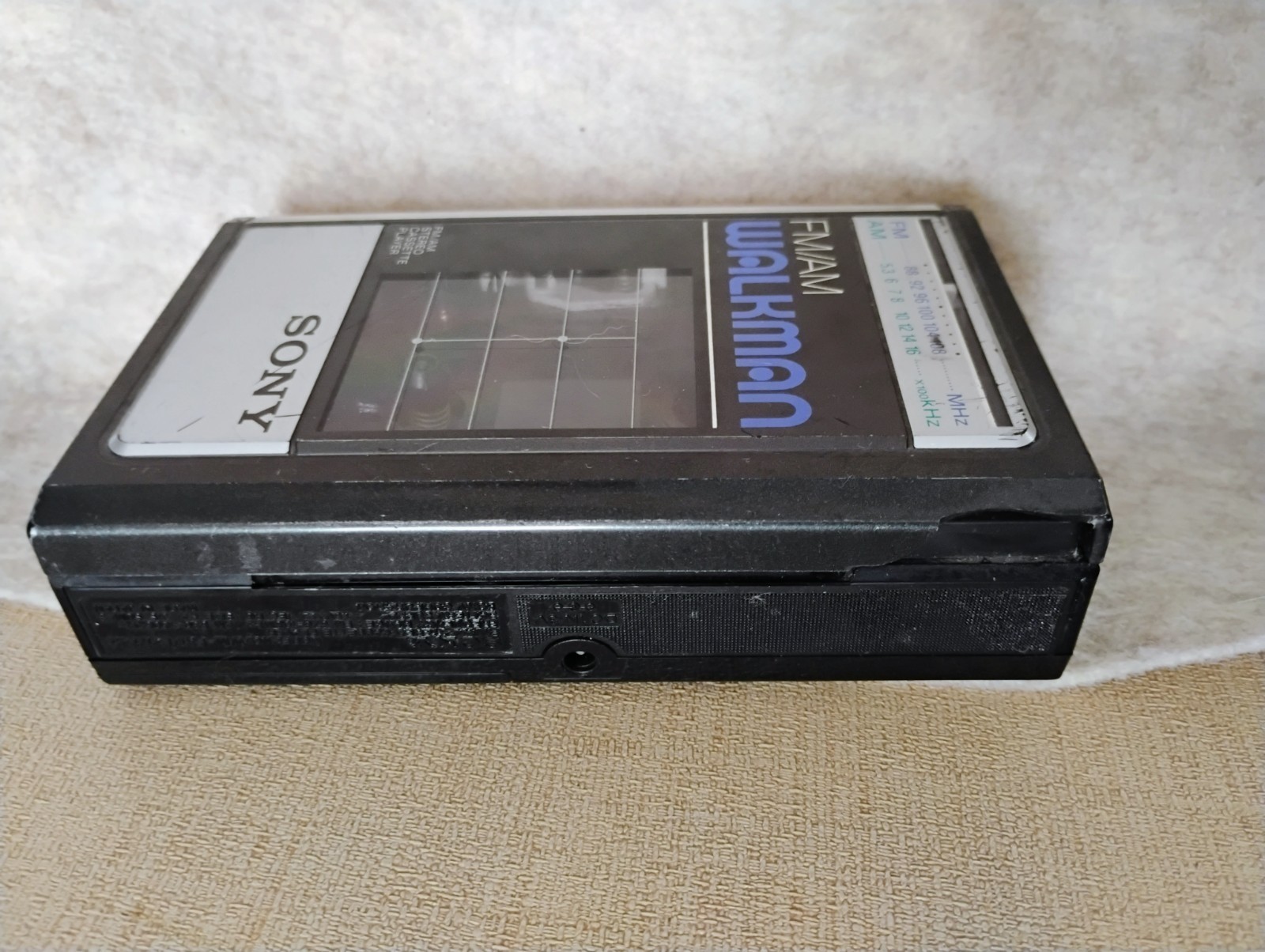 Vintage Sony Walkman WM-F41 Cassette Player AM/FM New Belts