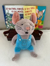 If You Give a Mouse a Cookie 3 Plush Kohls Take Mouse to School Movies HC